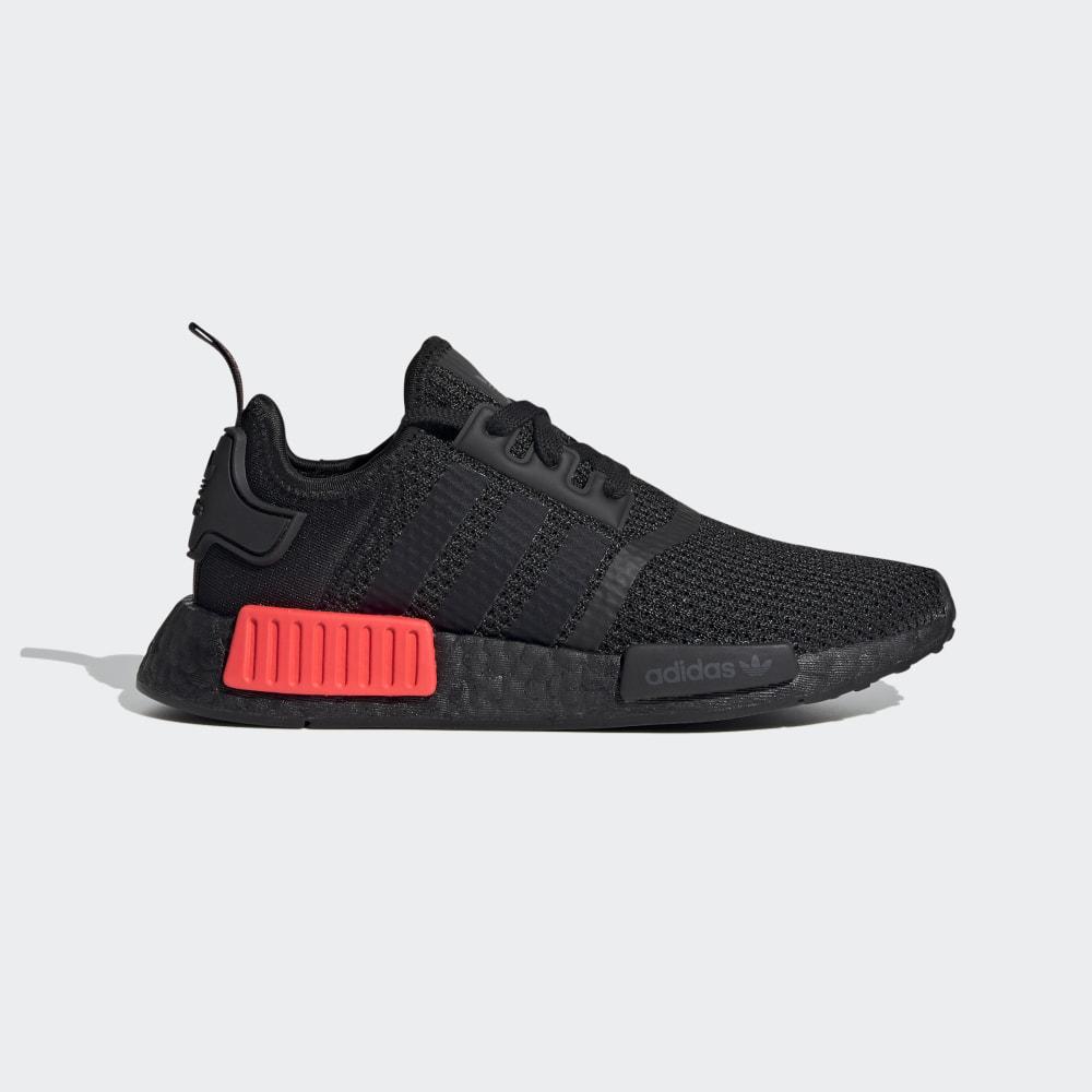 Originals Adidas NMD_R1 Baieti Romania - Negrii/Rosii FV8174